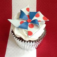 Patriotic Cupcakes for the 4th of July