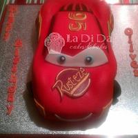 Lightning McQueen cake