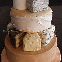  Cheese tower cake