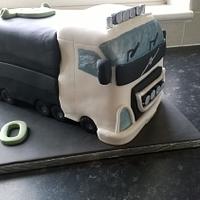 Truck Cake for Trucker nicknamed 'Shrek'