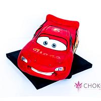 Lightning McQueen - Cars Sculpted Birthday Cake