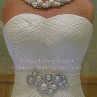 Wedding Dress Cake