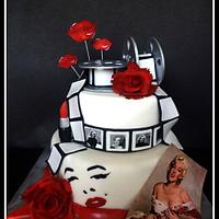 Maryline Monroe cake