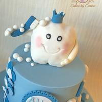 Baby's 1st Tooth Cake