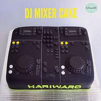 Torta Cónsola DJ Mixer Cake