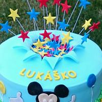 Mickey mouse cake