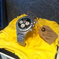 Breitling Watch Cake