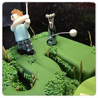 50th Golf Cake