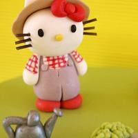 Hello Kitty gardener!