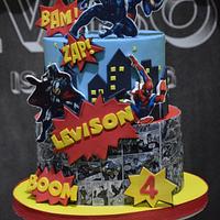 comics cake comics cake