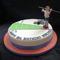 Athletics 18th Birthday Cake