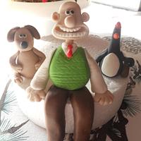 cake topper wallas and gromit 