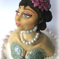 Pearls Vintage Cake
