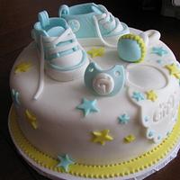 Baby Converse Shoe cake!