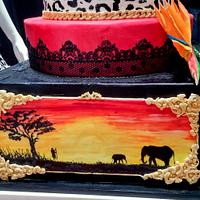 Wild Africa cake 