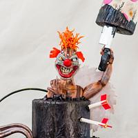 Sweet tooth/twisted metal cake