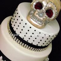 Skull Wedding Cake