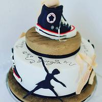 Dancer's cake 