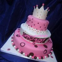 princess /tiara cake