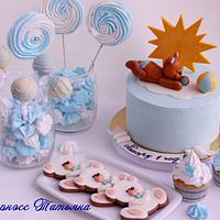 Cakes for twins boys