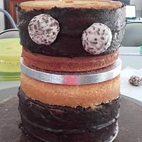 Double Minions Cake