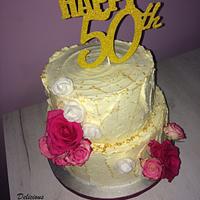 50th b-day cake