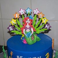 Little Mermaid cake