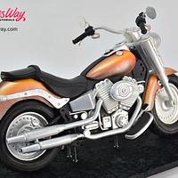 3D Cruiser Motorcycle Cake