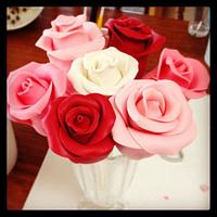 Rose cake pops