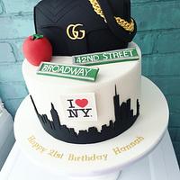 New York Gucci Cake!