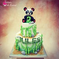 Panda Birthday cake