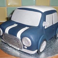 Mini Cooper cake