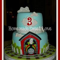 Thomas birthday cake