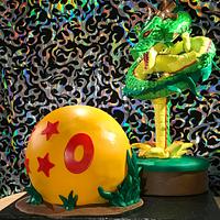 Dragón ball 40 cake