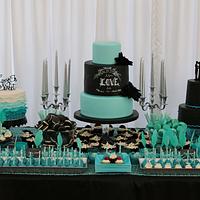wedding cake bar 