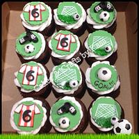 Soccer Cupcake Toppers