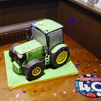 John Deere Tractor cake