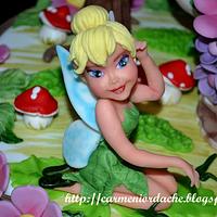 Tinkerbell cake