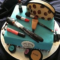 MAC Makeup Cake
