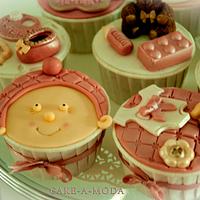 Baby Girl Cupcakes