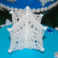 Snowflake Cake