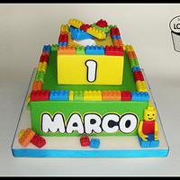 Lego cake 