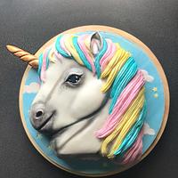 Magical unicorn cake
