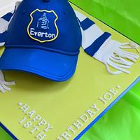 Everton FC baseball cap 