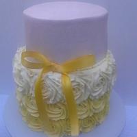 Simple & Elegant Wedding Cake