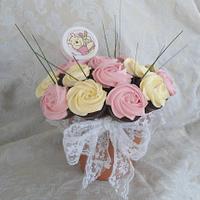 Baby Shower Cupcake Bouquet