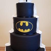 Batman wedding cake