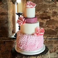 Dusky Pink Ruffles Dusky Pink Ruffles