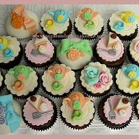 High Tea Party Cupcakes ~