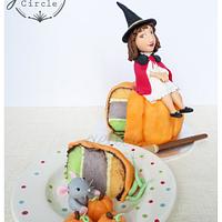 Pumpkin Witch Cake
